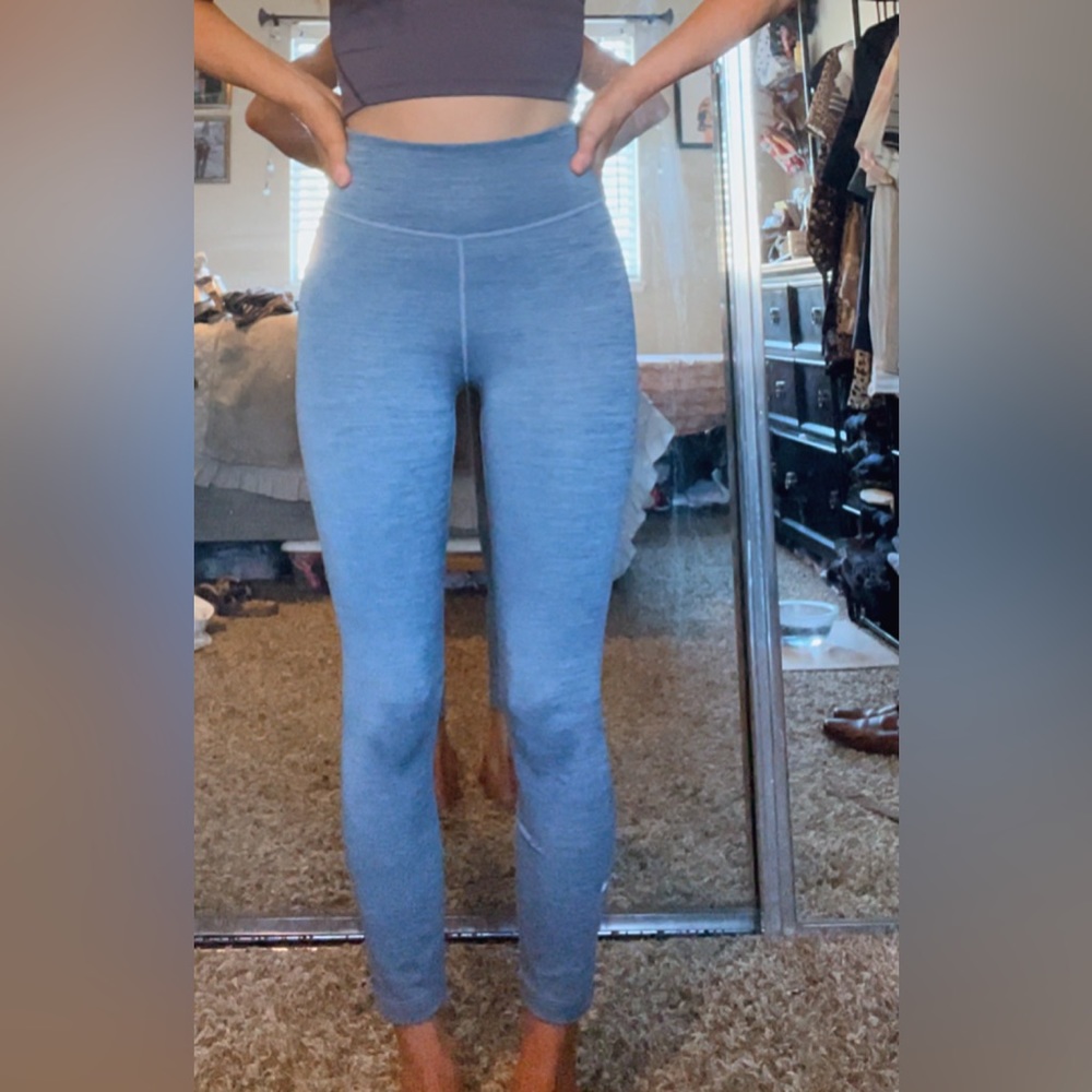 Blue NIKE Leggings- Dri Fit